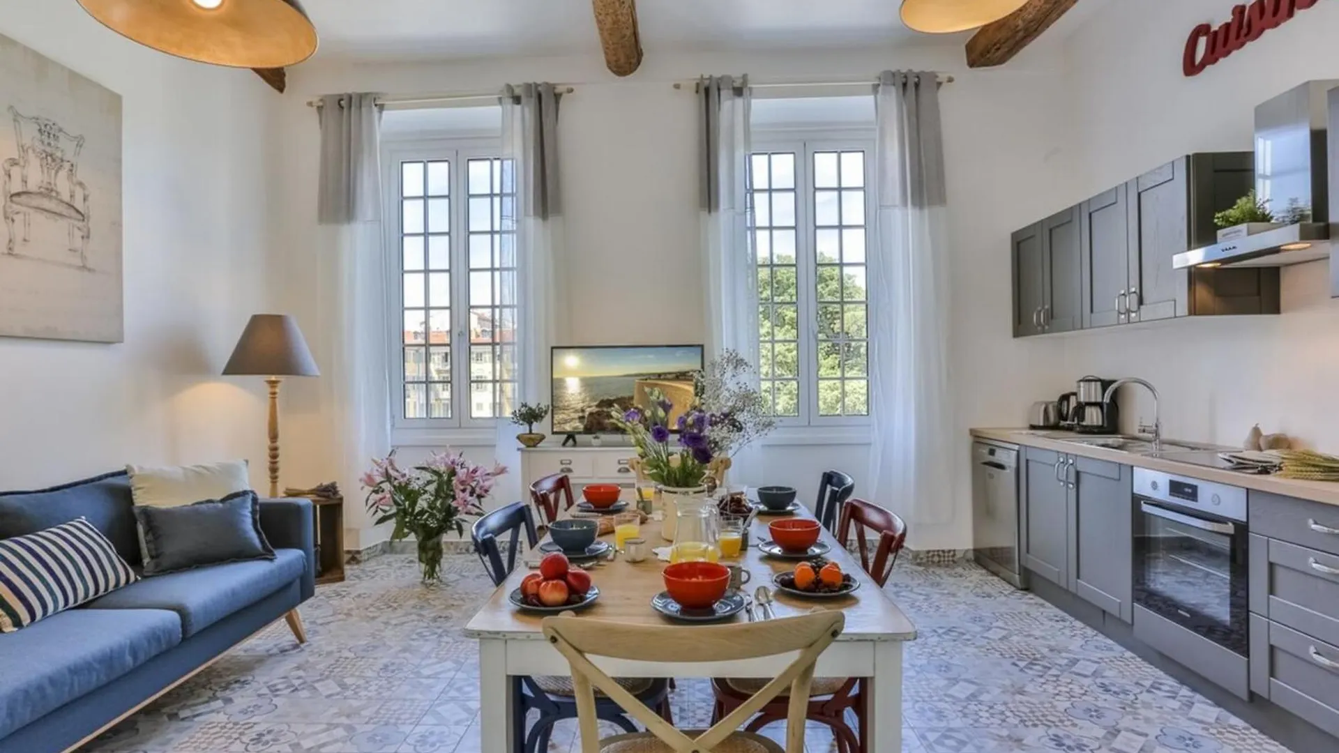 Garib - Place Garibaldi - 4 Rooms - Balcony Nice France