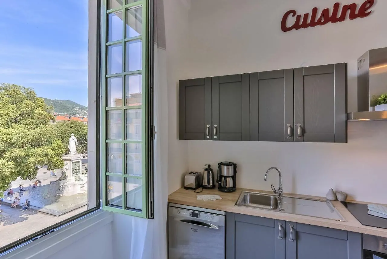 Garib - Place Garibaldi - 4 Rooms - Balcony Nice Apartment